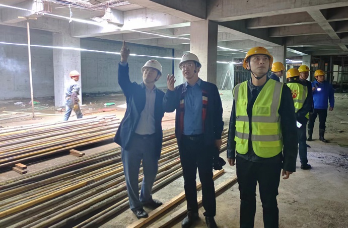 黨委副書記、總經(jīng)理王海龍深入唐人科技產(chǎn)業(yè)園項目檢查指導(dǎo)