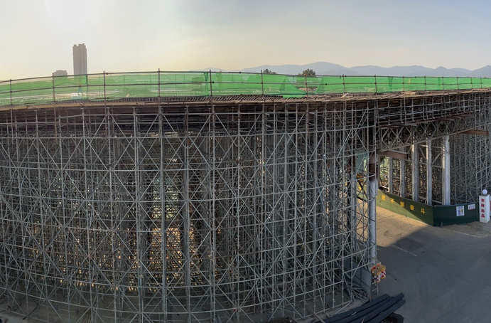 S49楓生快速路北段提升改造工程蛟橋高架橋東半幅橋跨結(jié)構(gòu)順利合龍 S49楓生快速路北段提升改造工程蛟橋高架橋東半幅橋跨結(jié)構(gòu)順利合龍