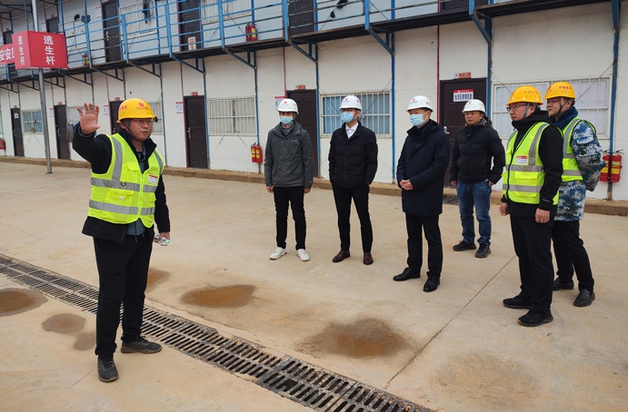 市政公用集團安監(jiān)部部長助理謝寶瓊到市政公用城三期項目檢查指導 市政公用集團安監(jiān)部部長助理謝寶瓊到市政公用城三期項目檢查指導