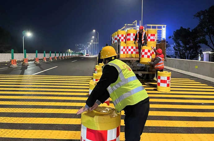 南昌市政建設(shè)集團(tuán)S49楓生快速路項目西半幅開始施工