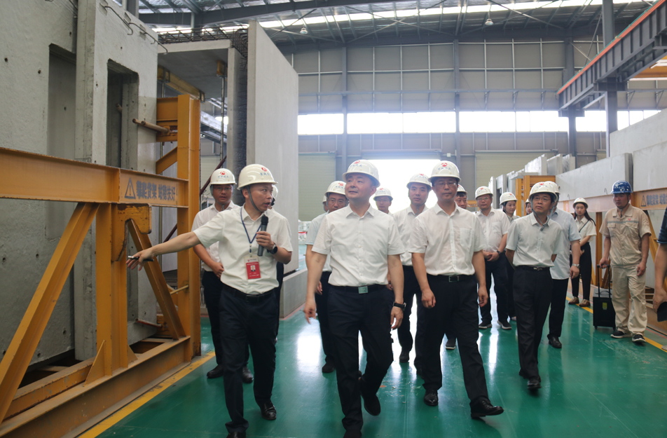 江西省人民政府副省長陳敏到市政遠(yuǎn)大公司調(diào)研裝配式建筑產(chǎn)業(yè)發(fā)展情況 江西省人民政府副省長陳敏到市政遠(yuǎn)大公司調(diào)研裝配式建筑產(chǎn)業(yè)發(fā)展情況