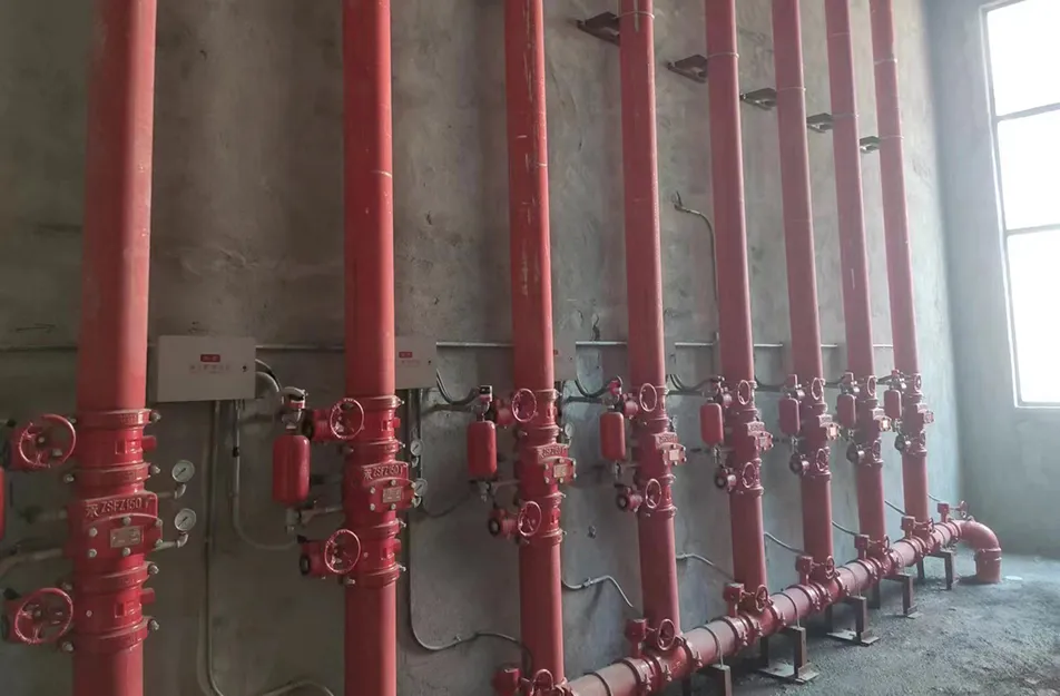 南昌市政建設(shè)集團有限公司上饒標準廠房項目打造消防工程安裝樣板 南昌市政建設(shè)集團有限公司上饒標準廠房項目打造消防工程安裝樣板